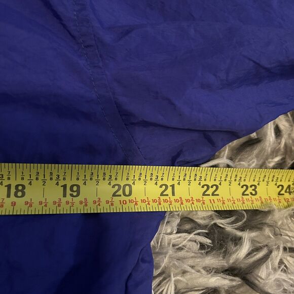 Vintage 90s Nike Purple Windbreaker Hooded Jacket Size Petite Small Womens S - Picture 6 of 6